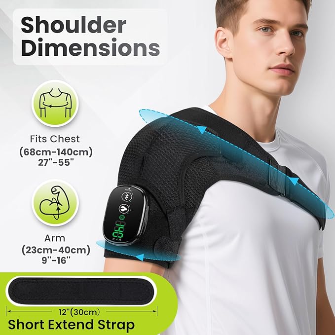 ThermalCore Cordless Heated Shoulder Massager