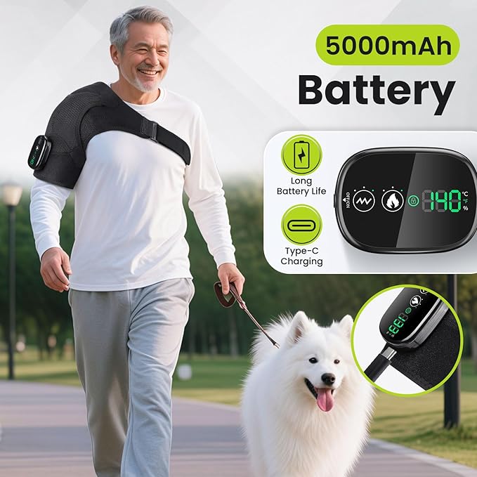 ThermalCore Cordless Heated Shoulder Massager