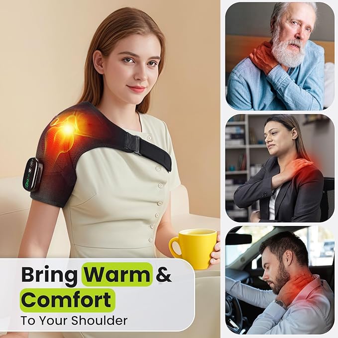 ThermalCore Cordless Heated Shoulder Massager